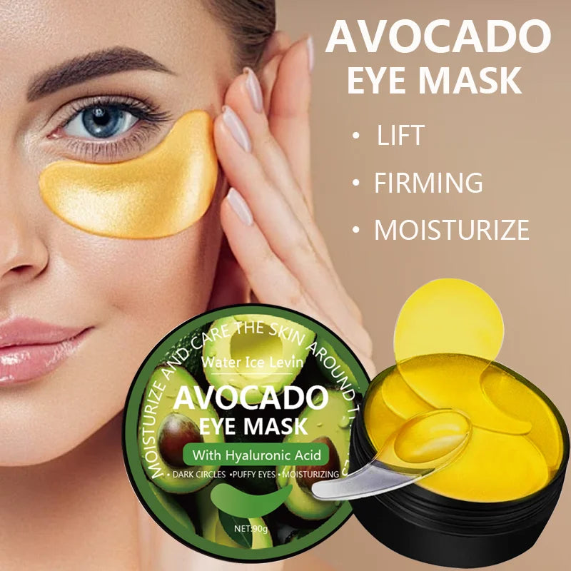 Water Ice Levin Avocado Eye Mask Hydrating Dark Circle Treatment - 2