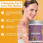 Organic Shea Body Butter Cream Moisturizing Skin Nourishing Treatment