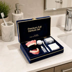 Temporary Full Denture Set for Instant Smile Correction