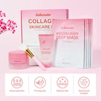 Collagen Face Skincare Set for Deep Nourishment and Repair