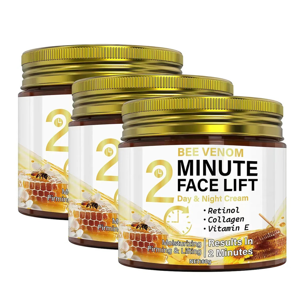 Bee Venom Anti Aging Face Cream Retinol Collagen Firming Moisturizer