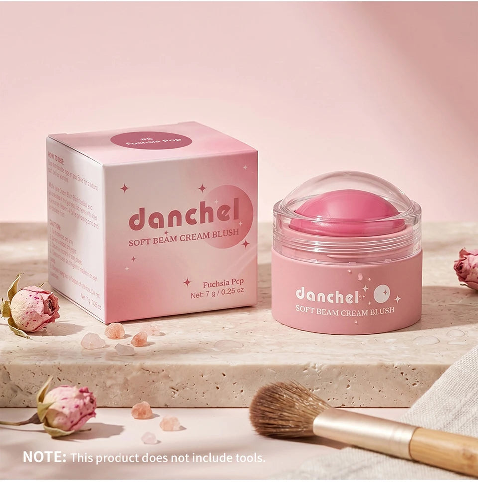 Multi-Use Cream Blush for Cheeks Lips and Eyes - 19