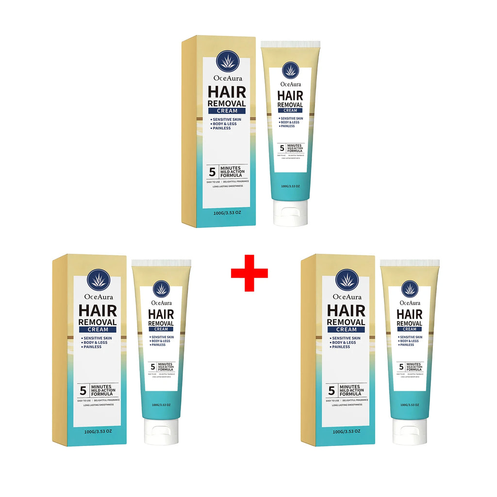 Painless Hair Removal Cream for Sensitive Skin