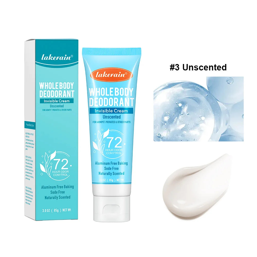 Long-Lasting Invisible Whole Body Deodorant Cream - 22