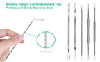 Professional Stainless Steel Blackhead and Pimple Extractor Tool Kit