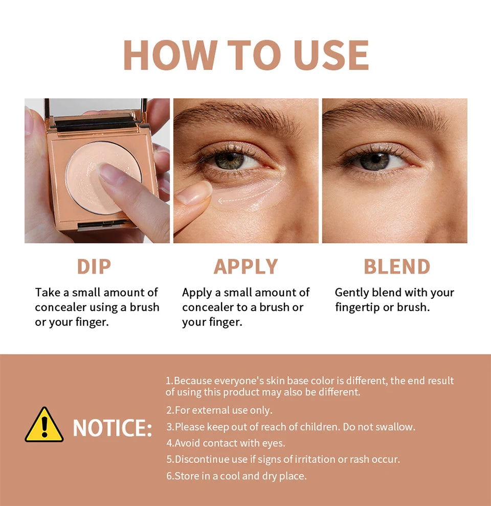 Clay Color-Correcting Under Eye Concealer