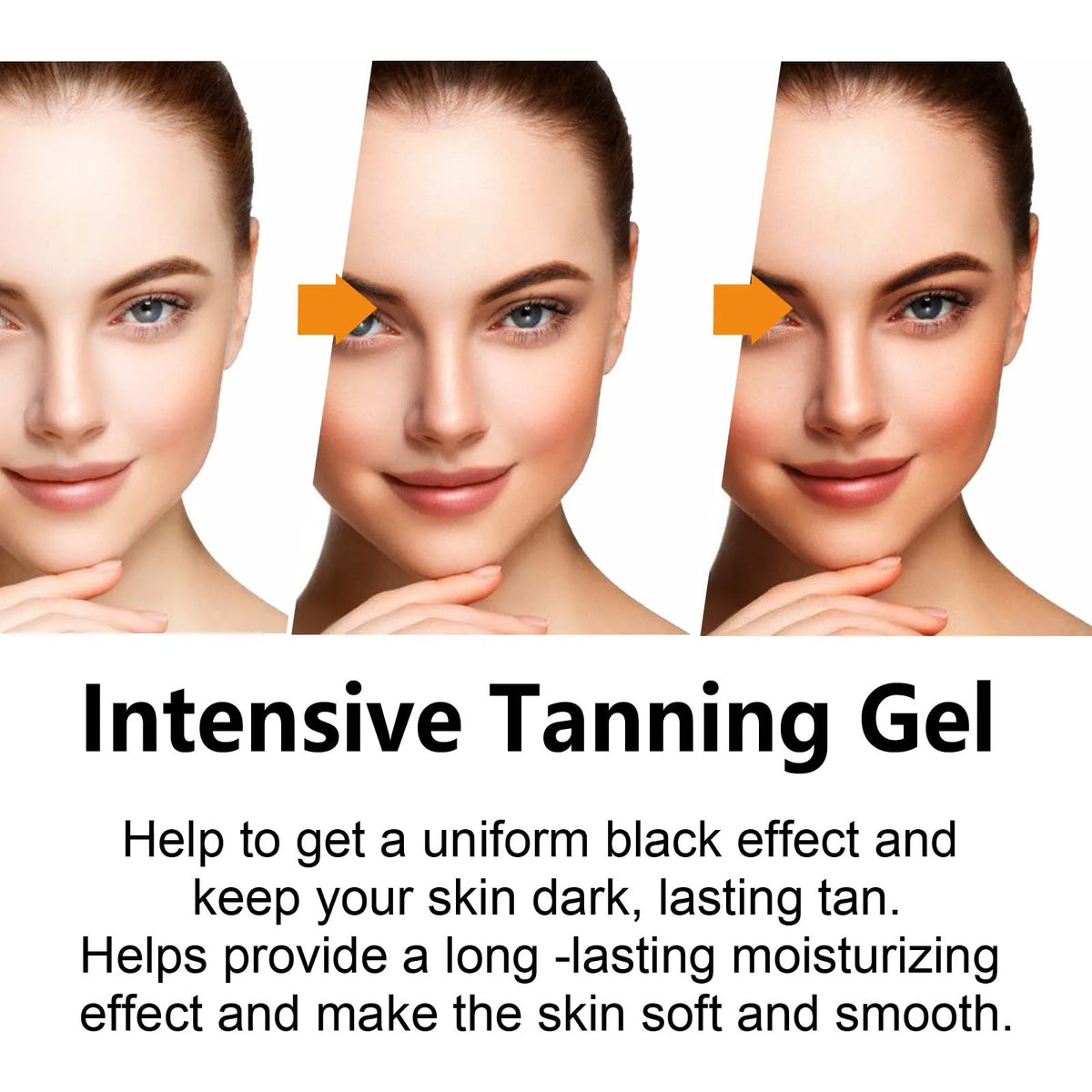 Intensive Tanning Accelerator Gel for Sun and Solarium