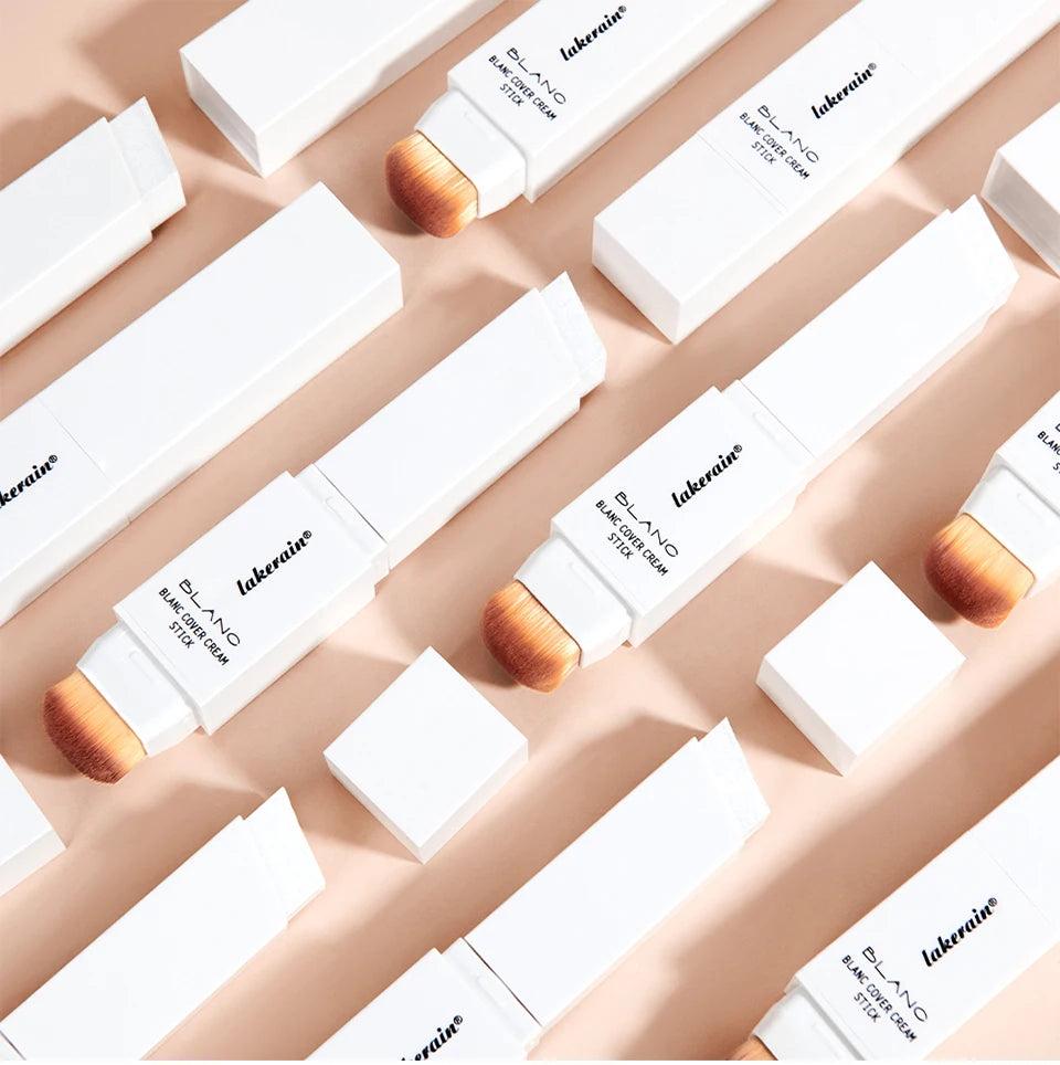 Dual-Ended Waterproof Foundation Stick with Built-in Brush - 19