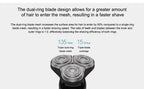 Mijia S500 Electric Shaver 3 Blade Wet Dry Beard Trimmer Razor