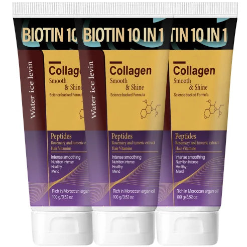 10 in 1 Biotin Collagen Keratin Hair Mask Smoothing Conditioner 100g - 13