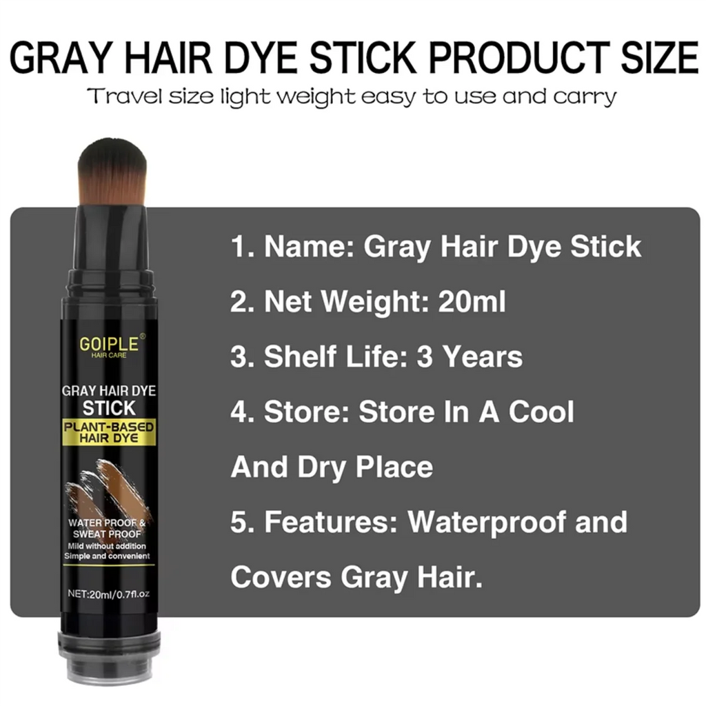 Goiple Hair Root Touch Up Set Instant Gray Coverage Shadow Powder