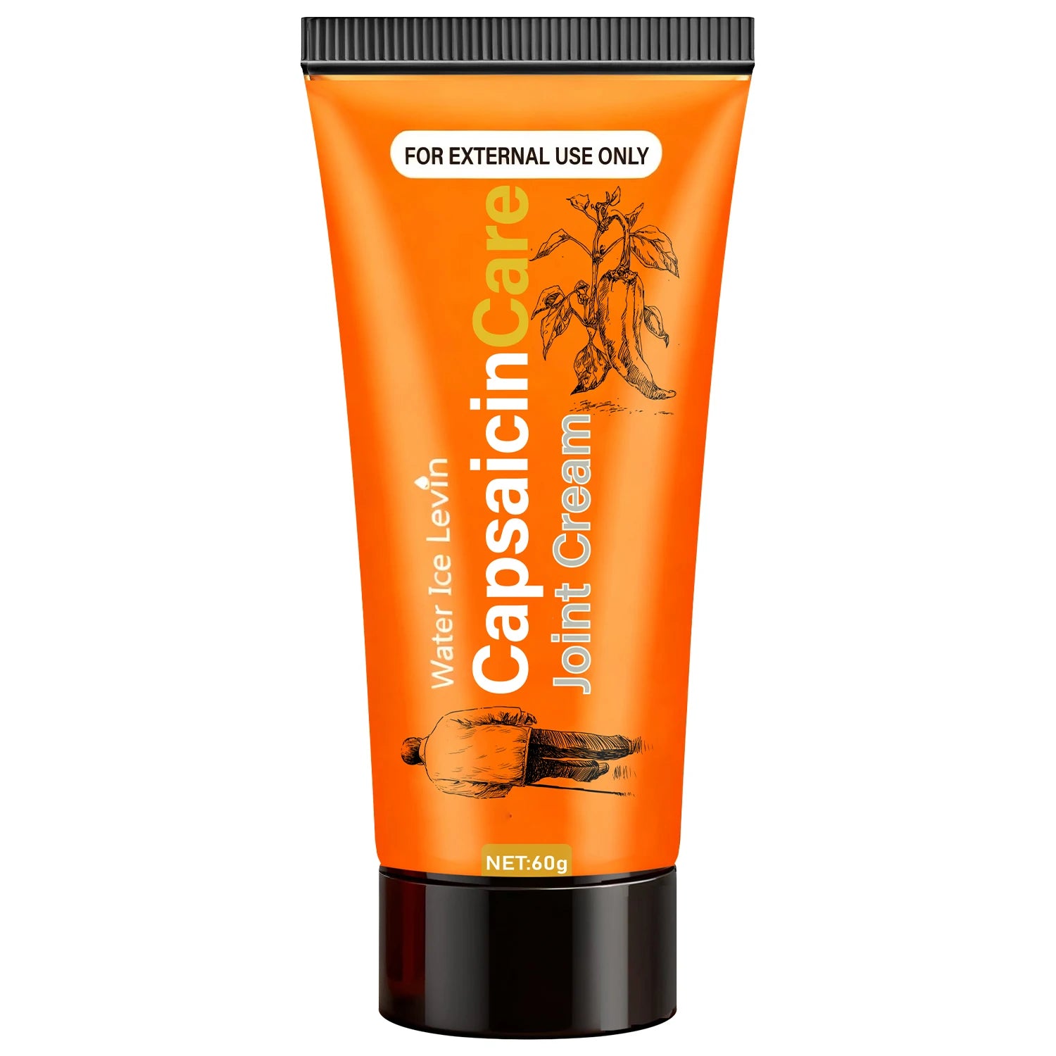 Capsaicin Joint Relief Cream Glucosamine Vitamin C Body Moisturizer - 6