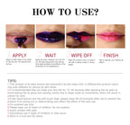 Long-Lasting Waterproof Peel-Off Lip Stain