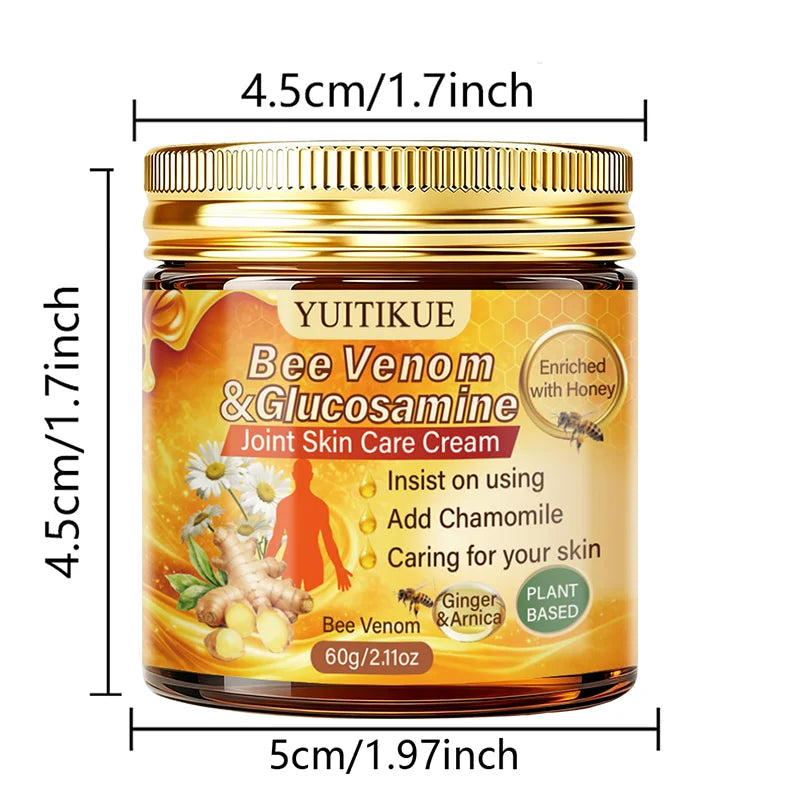 YUITIKUE Bee Venom Joint Care Cream Moisturizing Body Support Balm - 14
