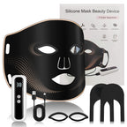 7-Color LED Silicone Facial Mask for Skin Rejuvenation