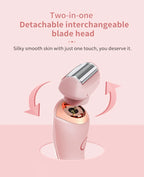 Electric Women's Body Hair Shaver and Bikini Trimmer