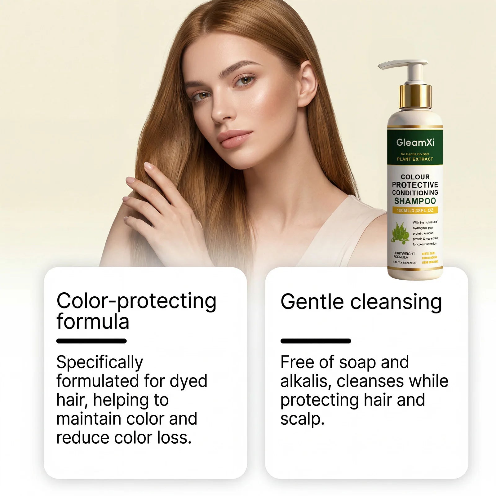Color Protective Conditioning Shampoo for Dyed Hair 100ml