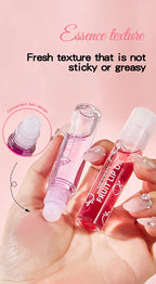 4 Piece Fruit Lip Oil Set Moisturizing Gloss for Dry Lips