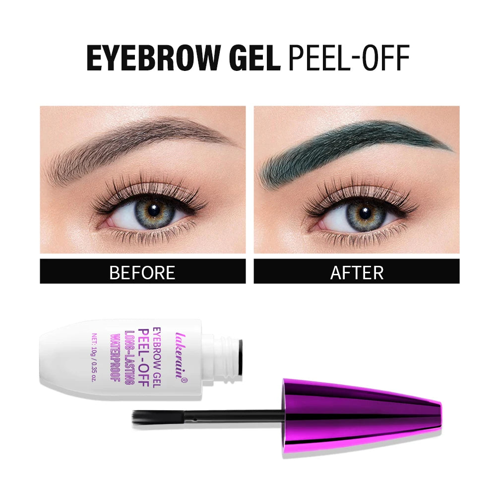 Long-Lasting Waterproof Peel-Off Eyebrow Tint Gel - 4