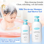 Bioaqua 2-in-1 Baby Shampoo and Body Wash Moisturizing Kids Shower Gel
