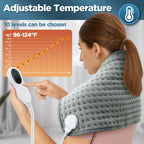Electric Heating Pad for Back and Body Pain Relief
