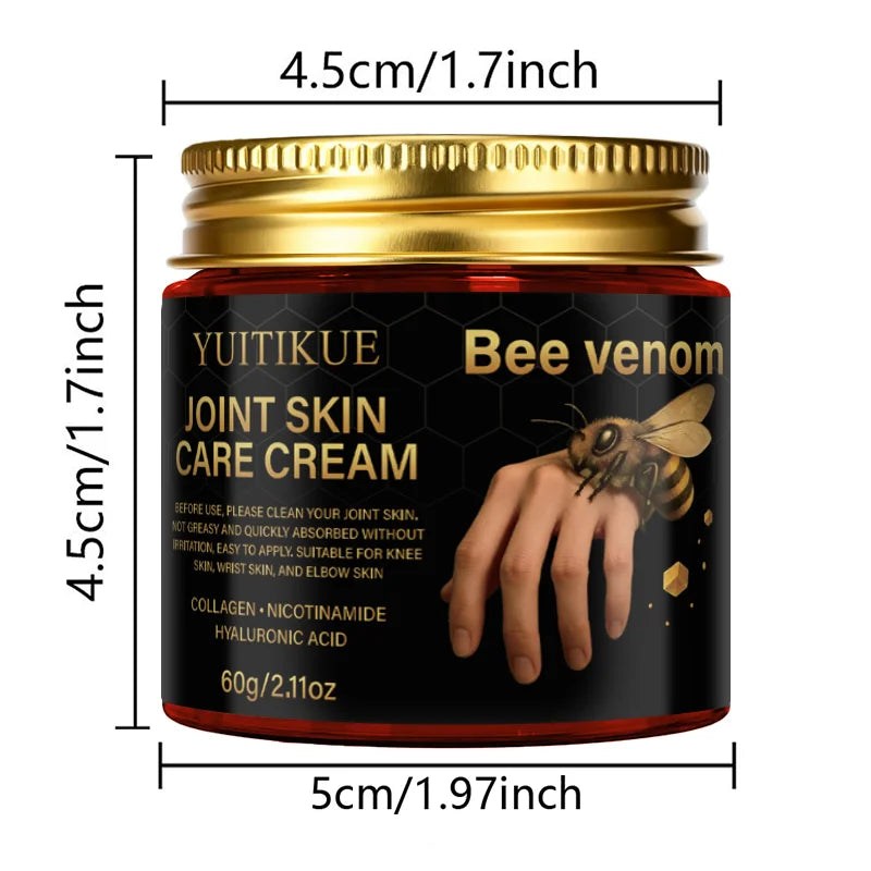 YUITIKUE Bee Venom Joint Cream Moisturizing Body Care Balm 60g