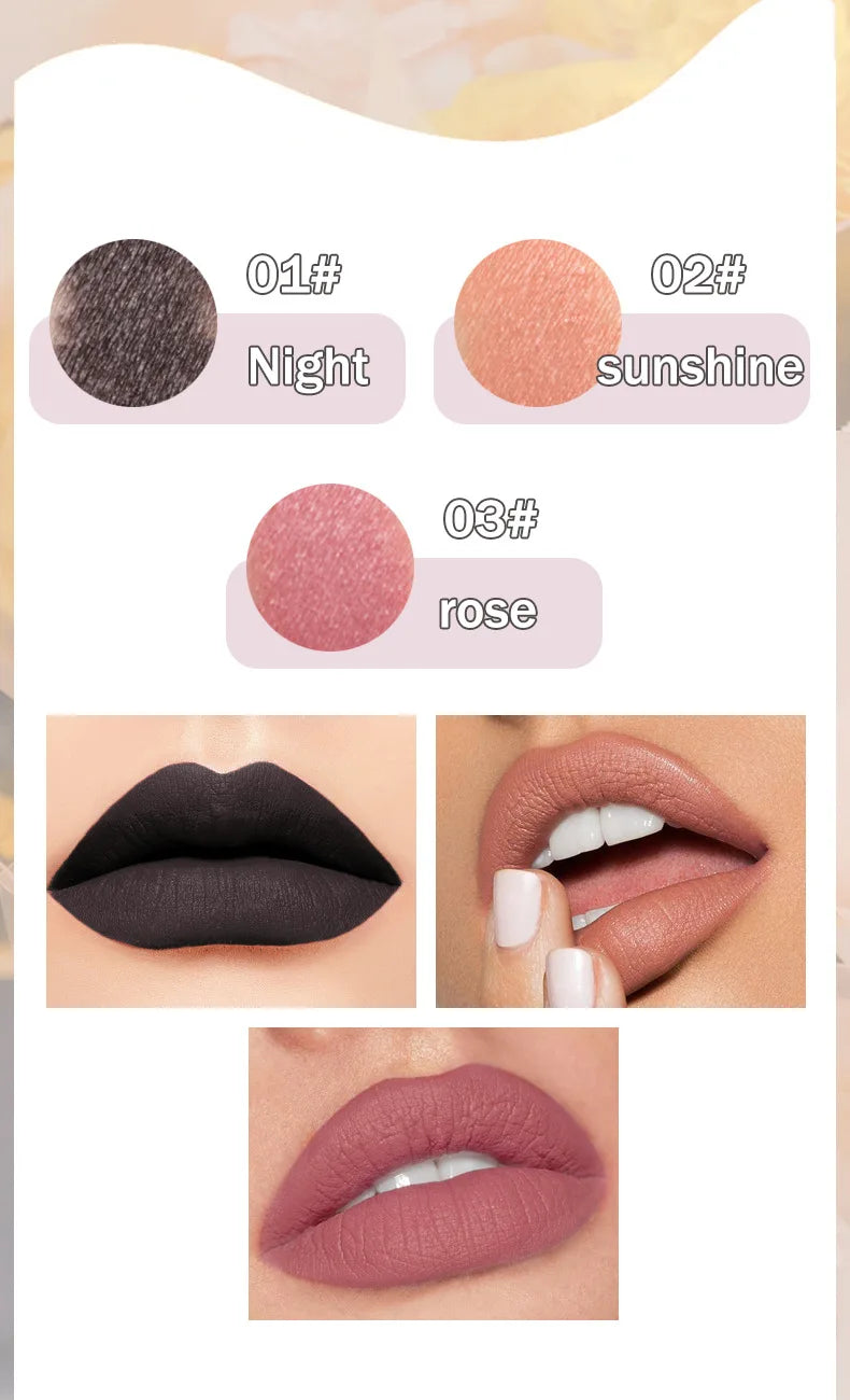 Matte Lipstick Long Lasting Waterproof Non Stick Cup Makeup - 11