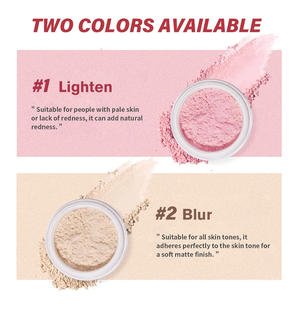Matte Finish Loose Setting Powder for Oil Control - 10