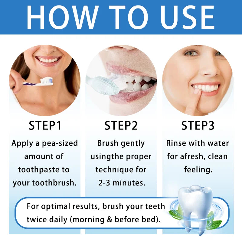 YUITIKUE Hydroxyapatite Toothpaste Remineralizing Teeth Whitening 100g