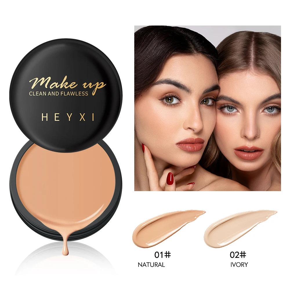 HEYXI Waterproof Concealer Cream Natural Finish Face Makeup