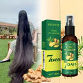 Ginger Hair Growth Spray Scalp Moisturizing Repair Treatment 30ml