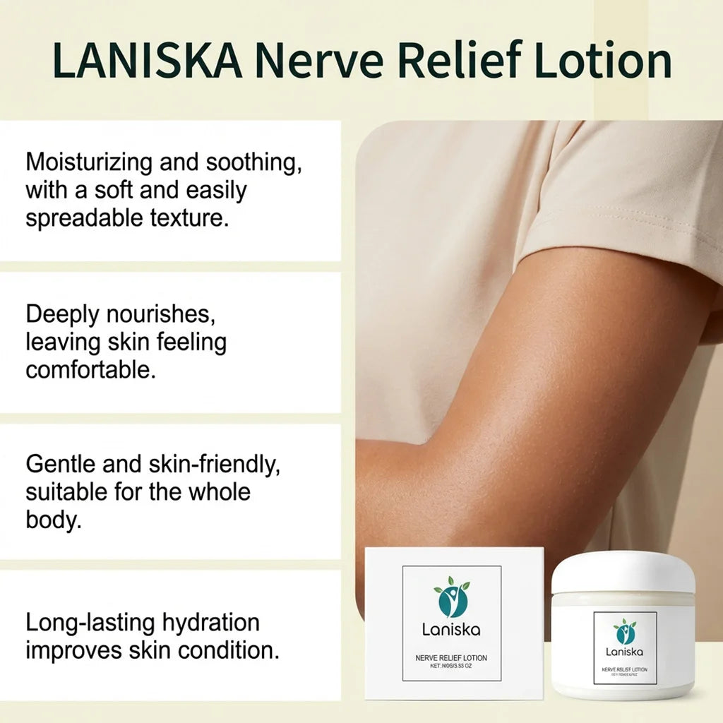 Soothing Nerve Relief Lotion for Tired Skin - 10