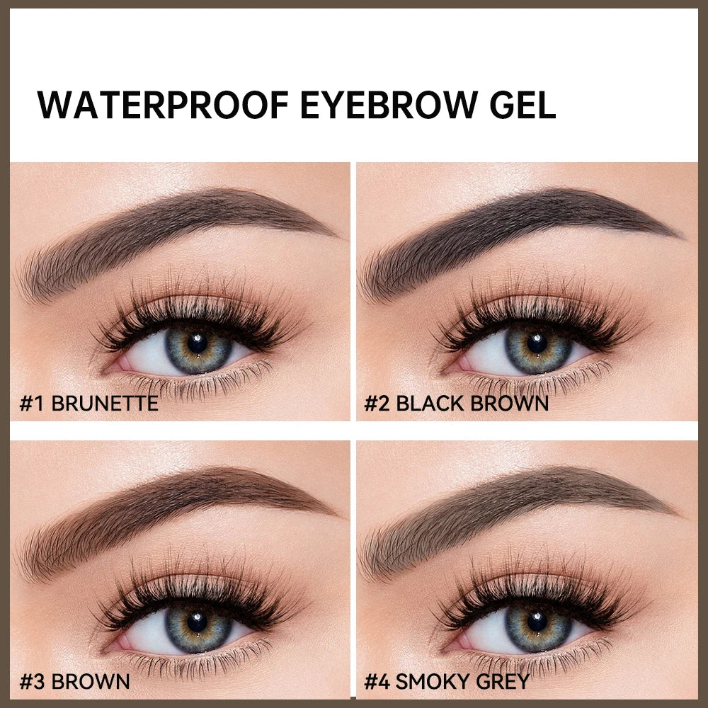 Waterproof Eyebrow Tint Gel for Defined Natural Brows