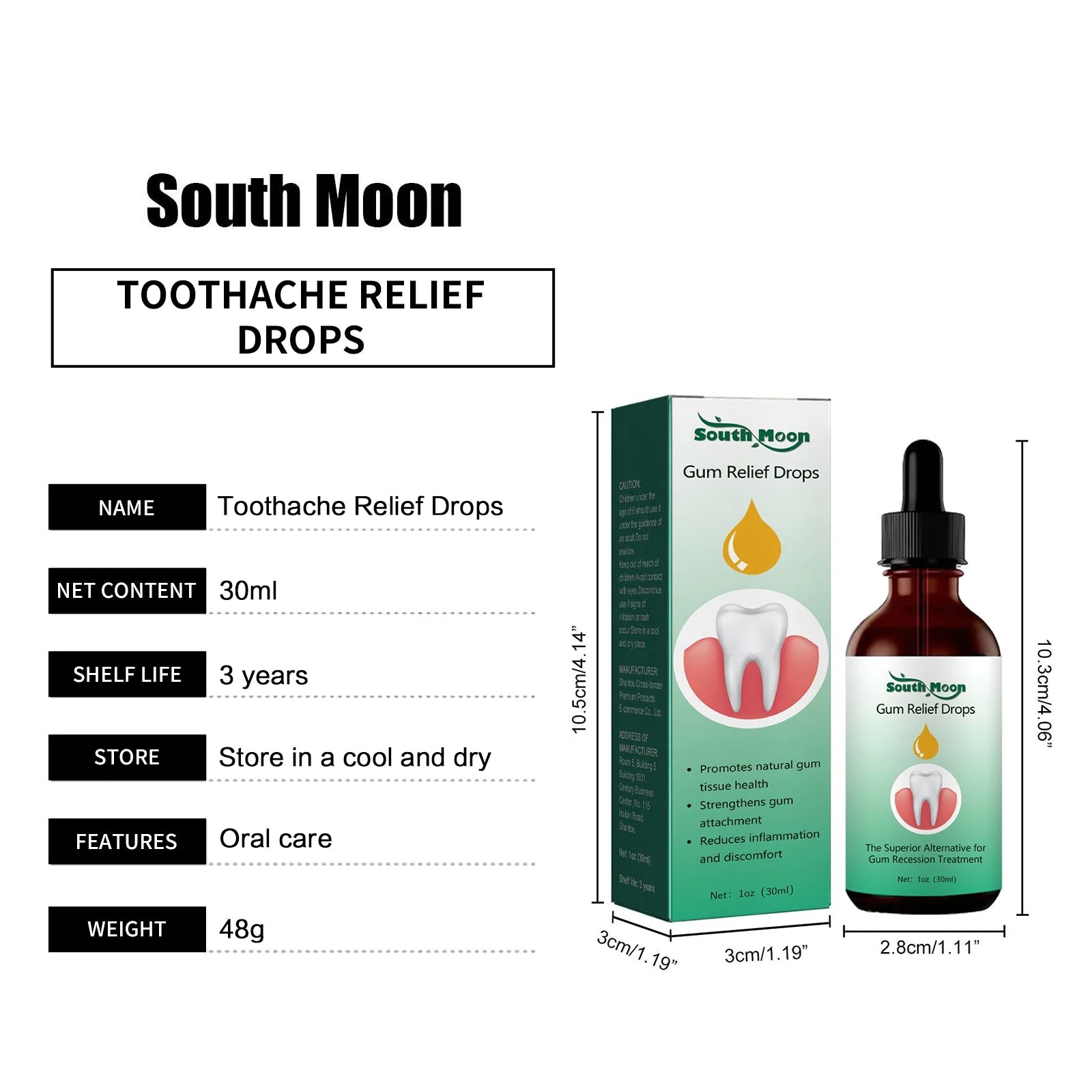 Herbal Toothache and Gum Relief Drops - 7