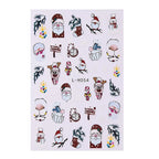 3D Christmas Cartoon Nail Art Stickers