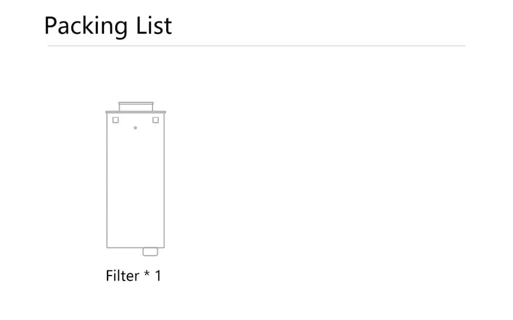 Original Replacement Filter for Mijia Smart Desktop Fish Tank