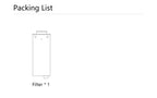 Original Replacement Filter for Mijia Smart Desktop Fish Tank