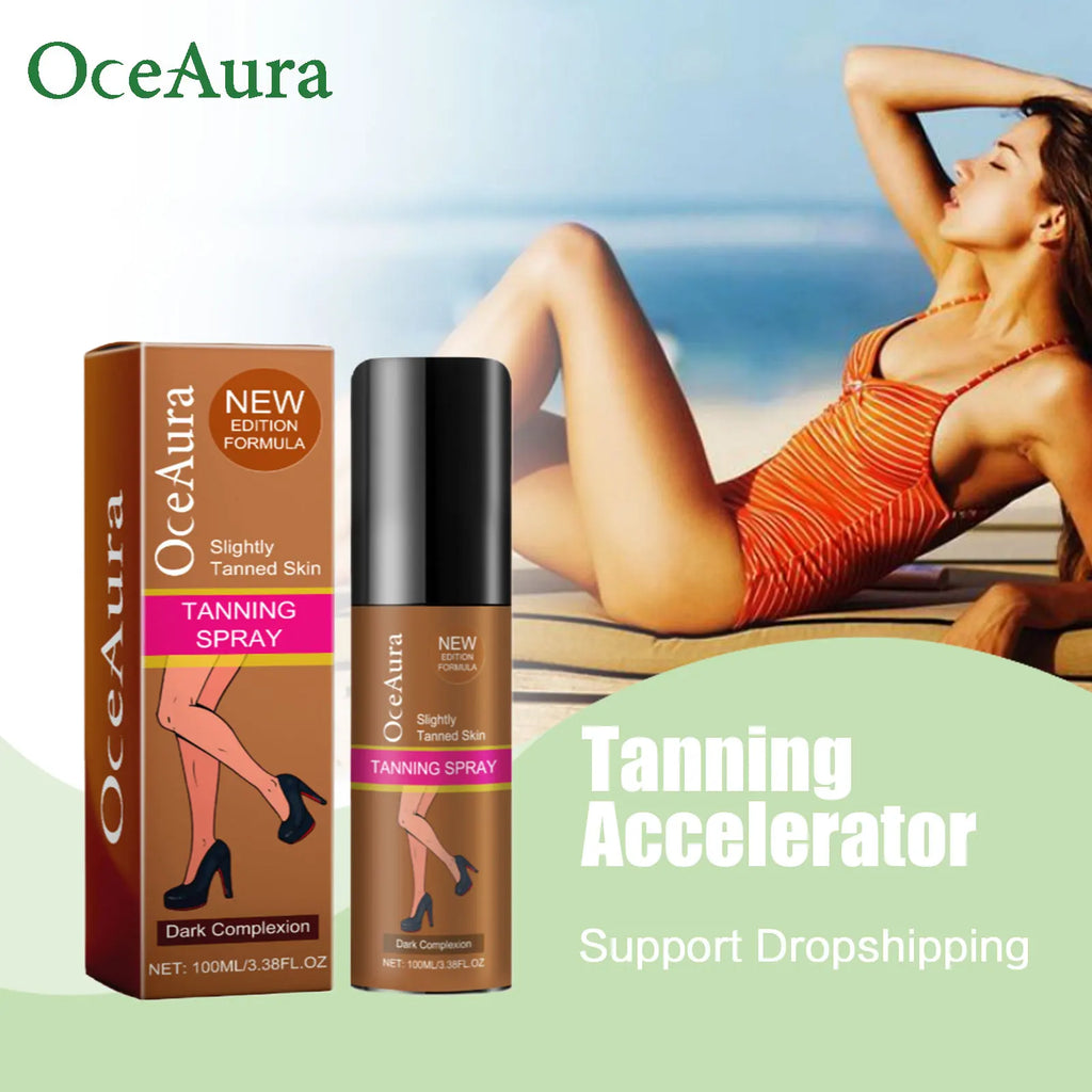 Sunless Self-Tanning Spray for Natural Glowing Skin