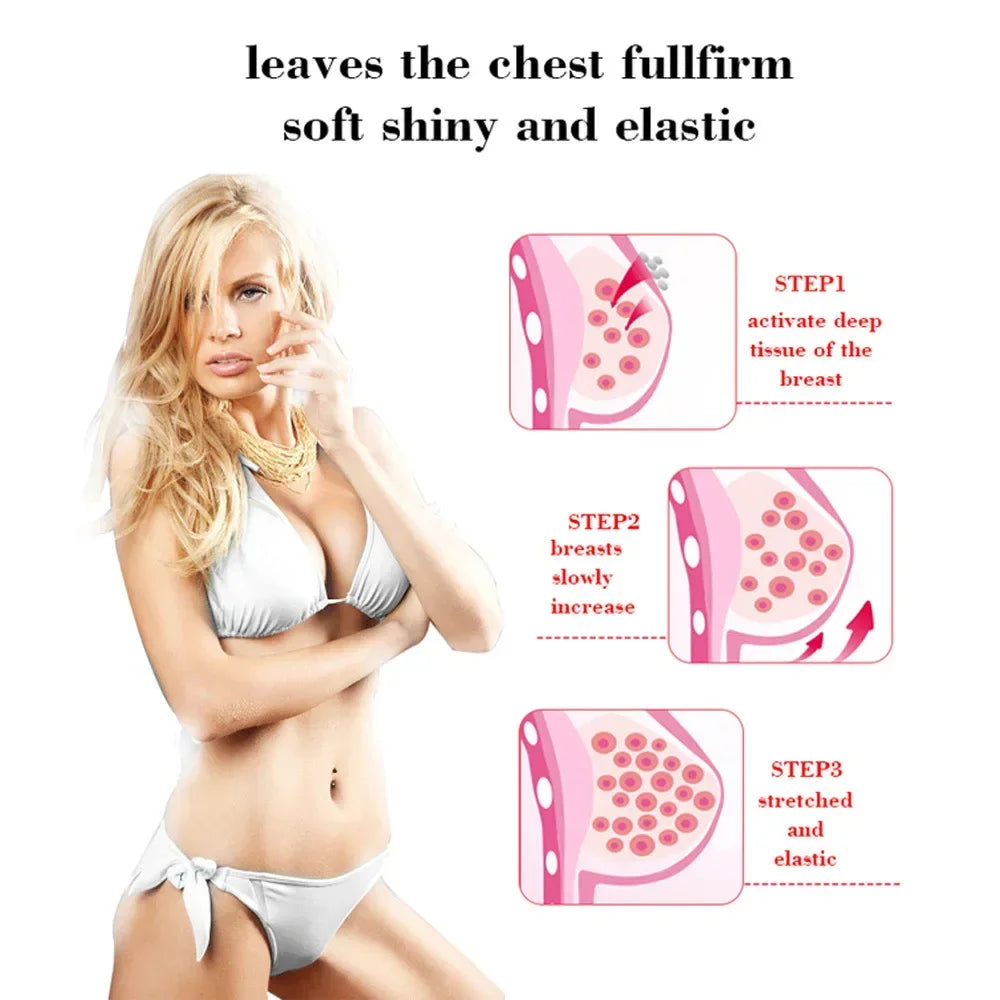 Hip and Breast Enhancement Oil Set Natural Body Shaping Treatment