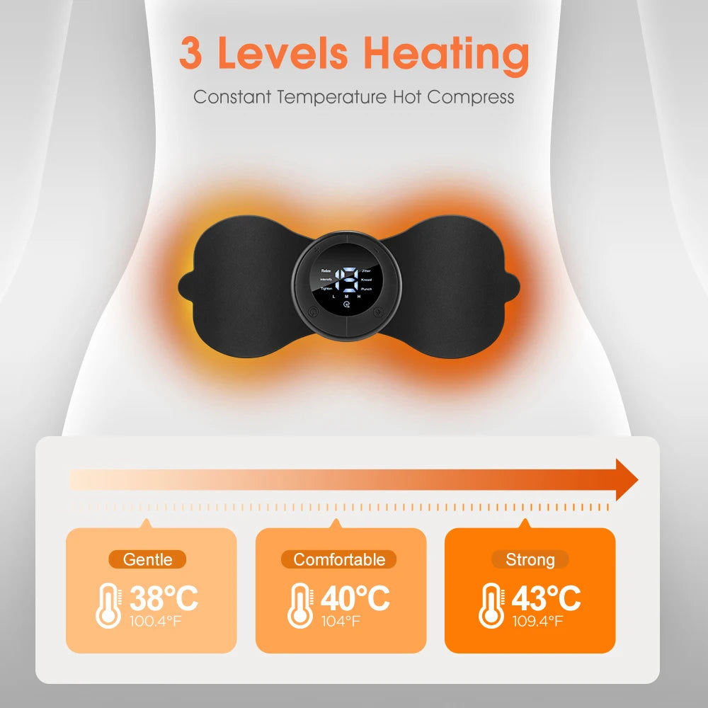 Portable Electric Body Massage Patch with 8 Modes