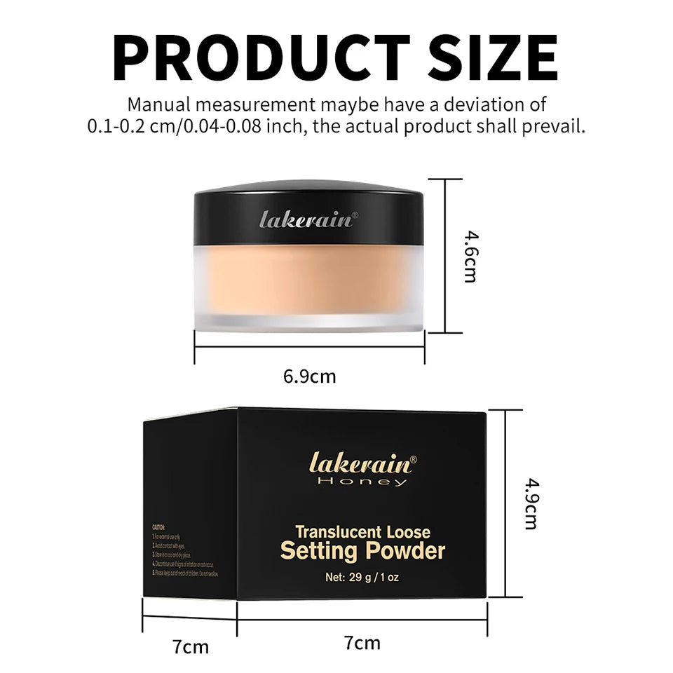 Translucent Matte Loose Setting Powder for Oil Control - 16