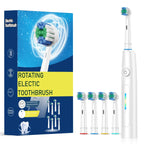 3D Rotating Rechargeable Electric Toothbrush for Adults