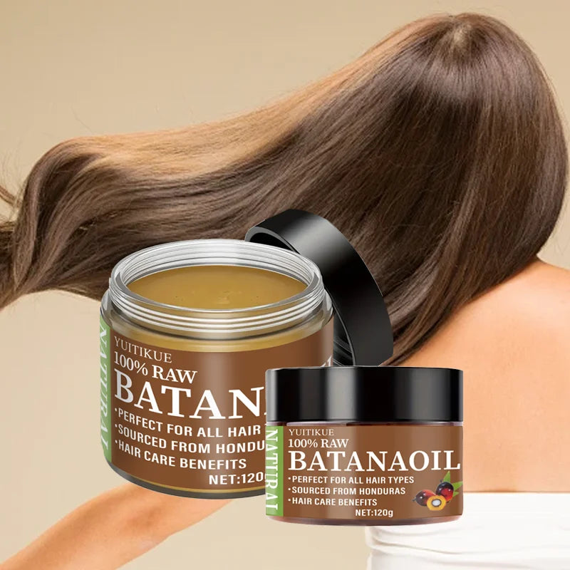 Batana Oil Hair Mask Repair Treatment for Damaged Frizzy Hair 120g