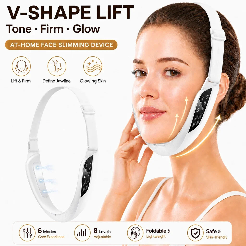 Electric V-Shape Facial Lifting and Firming Massager