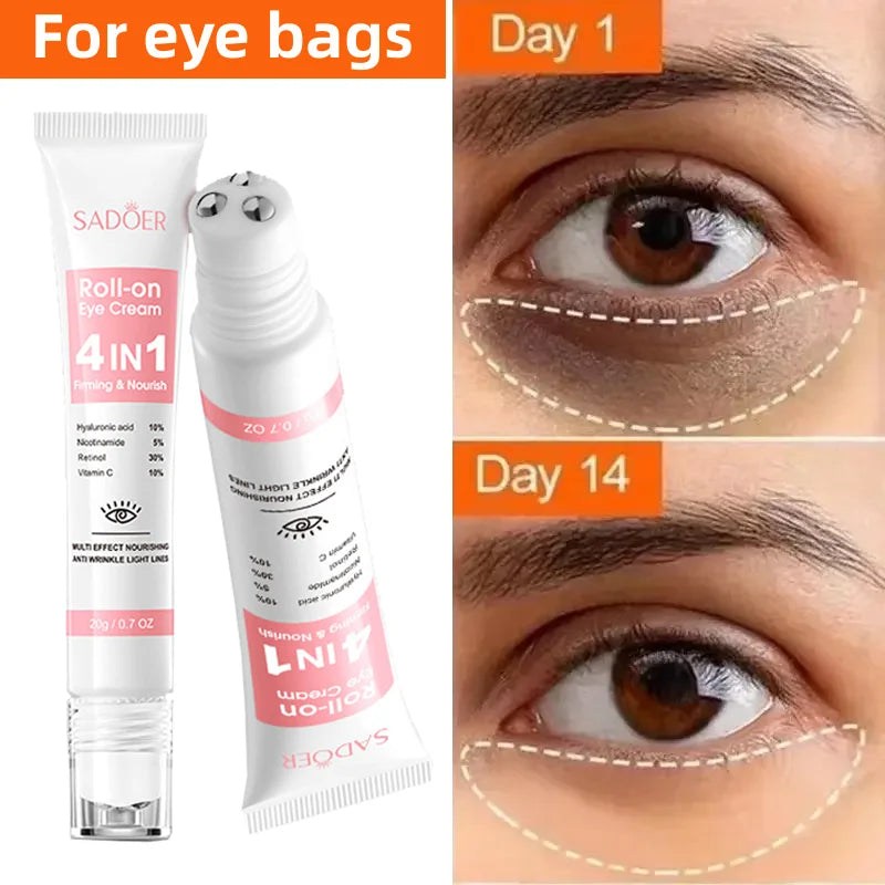 Retinol Anti-Aging Eye Cream for Dark Circles and Puffiness