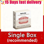 Comfortable Realistic False Teeth Set for Adults