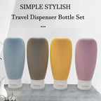 Leak-Proof Silicone Travel Bottles for Toiletries