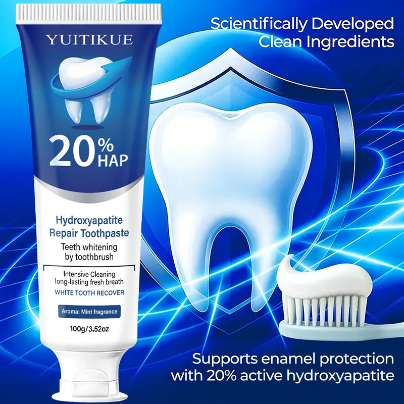 Yuitikue 20 Percent HAP Repair Toothpaste Whitening Mint 3 Pack