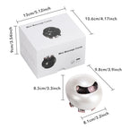 Electric Scalp Massager and Hair Oil Applicator with LED Light Therapy