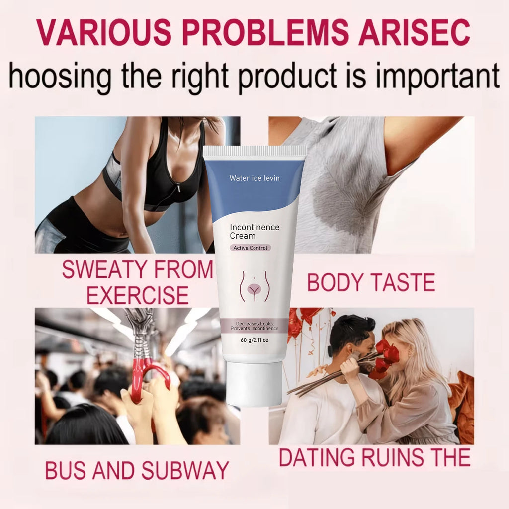Active Control Incontinence Care Cream Collagen Moisturizing Skin Balm